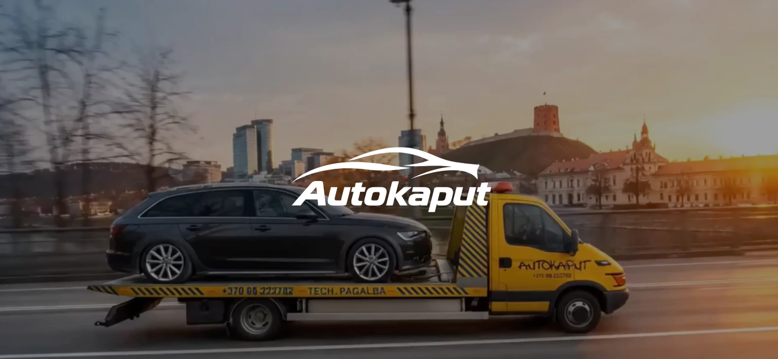 Сайт эвакуатора в Литве (Вильнюс) AutoKaput.LT